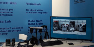 Aplikace systmu strojovho vidn VisionLab pracovaly s obrazem z CCD kamer DataCam i s novmi CMOS kamerami