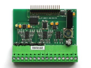 Isolated 12-bit analog output module