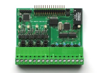 Combined analog input and digital input/output module