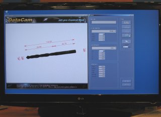 Nepehldnuteln prezentace strojovho vidn na velkm LCD monitoru