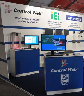 st expozice vnovan systmu ControlWeb