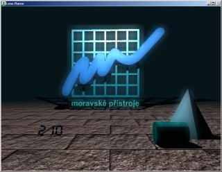 Ziv materily ve scn sprostorovmi stny