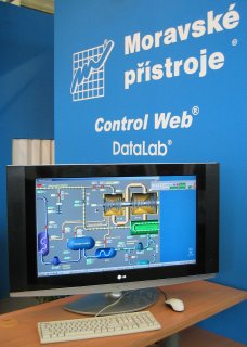 Vizualizace vprosted systmu ControlWeb