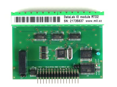 Modul RTD2 - vstupy pro teplotn senzory