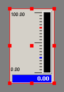 Instrument selected by the selection frame