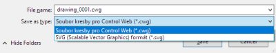 Editor vektorov grafiky nm krom importu nabz tak monost exportovat sv obrzky do formtu SVG