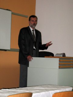 Mr. Roman Cagas, Moravian Instruments director, held a short speech