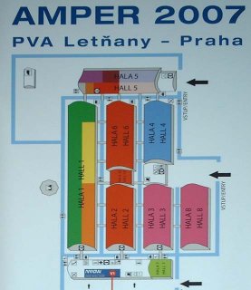 Takovmi plnky bylo vstavit cel tden vybaveno, hala 8 se ovem nachz pln jinde, ne jak je zakreslena na plnku